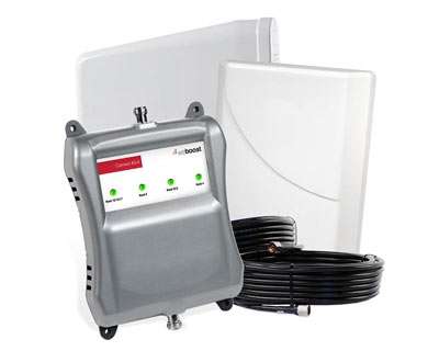 Wilson 471104 AG Pro Quint 70dB Signal Booster Kit - Voice, 3G & 4G LTE for all Carriers