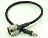 CBL-SMA-NM-12 12 in. RG58 Jumper w/SMA Female/N Male Connectors